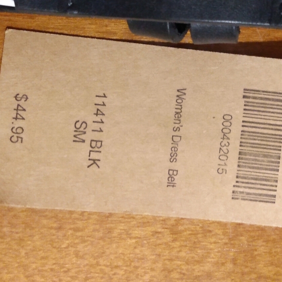 Duluth Trading Co Women's Black Leather Belt Size Small (11411) Made in USA, NWT - Picture 11 of 11